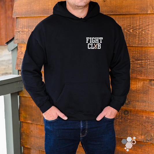 No One Fights Alone Double-Sided Hoodie