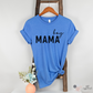 Boy Mama Tee in Heather Columbia Blue