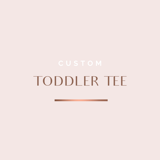 Custom Premium Toddler Tee