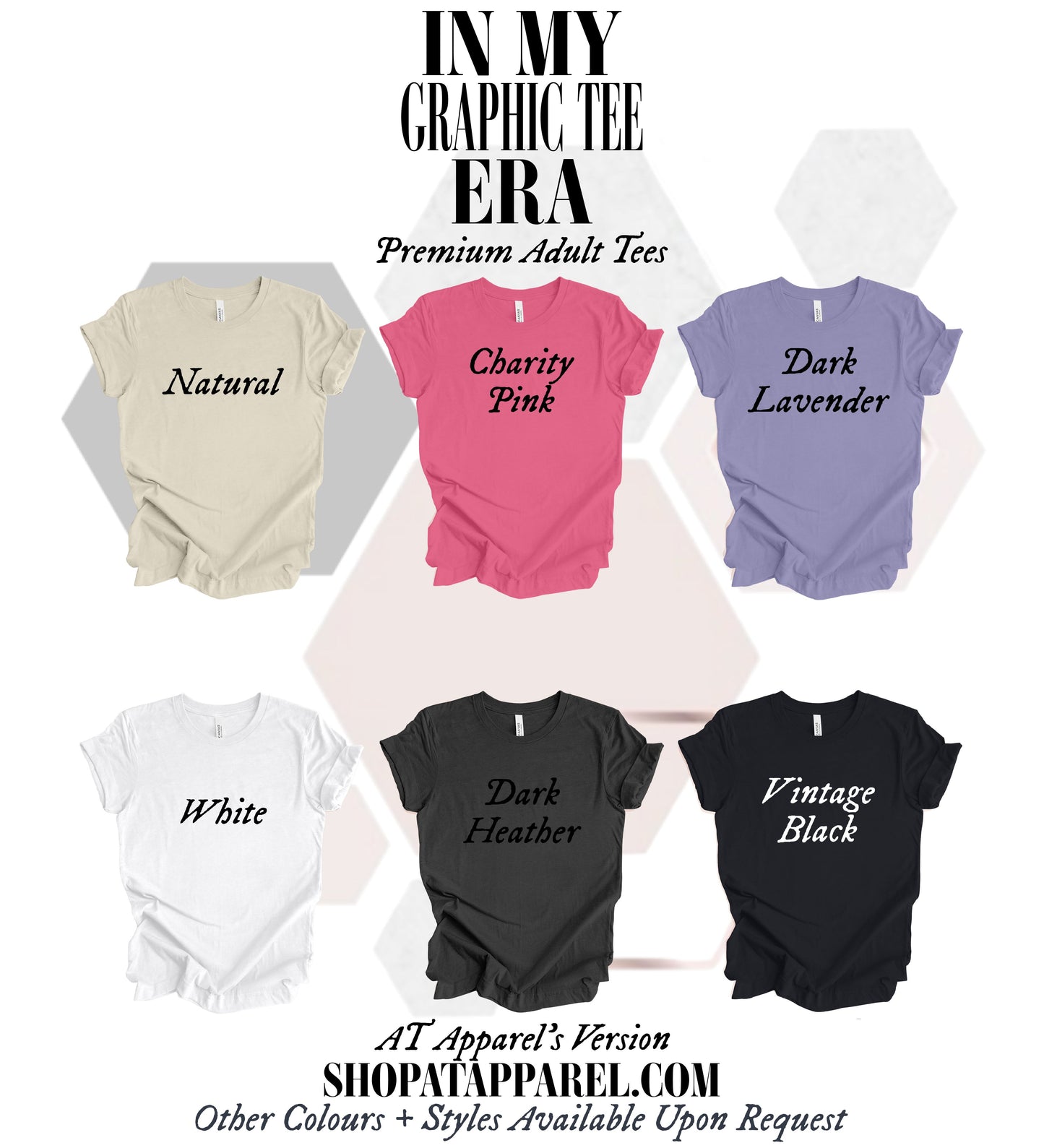 Your Era Tee - Bold Edition (Create Your Own!)