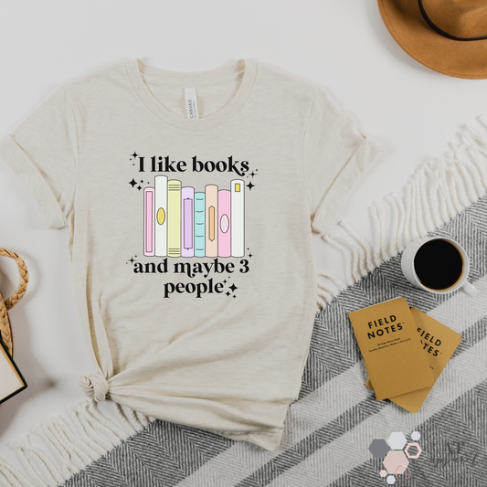 I Like Books Tee