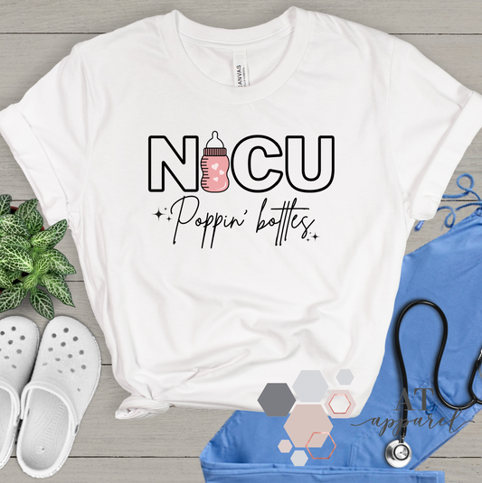 Poppin' Bottles in the NICU Tee