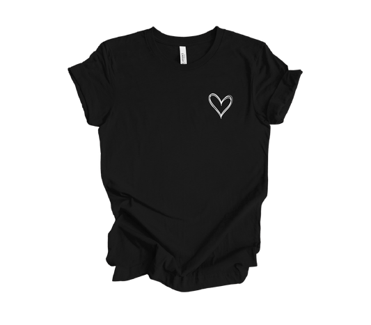 Classic Heart Pocket Tee