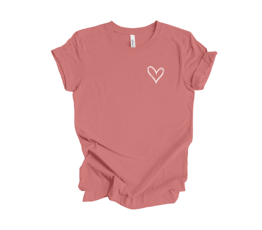 Classic Heart Pocket Tee