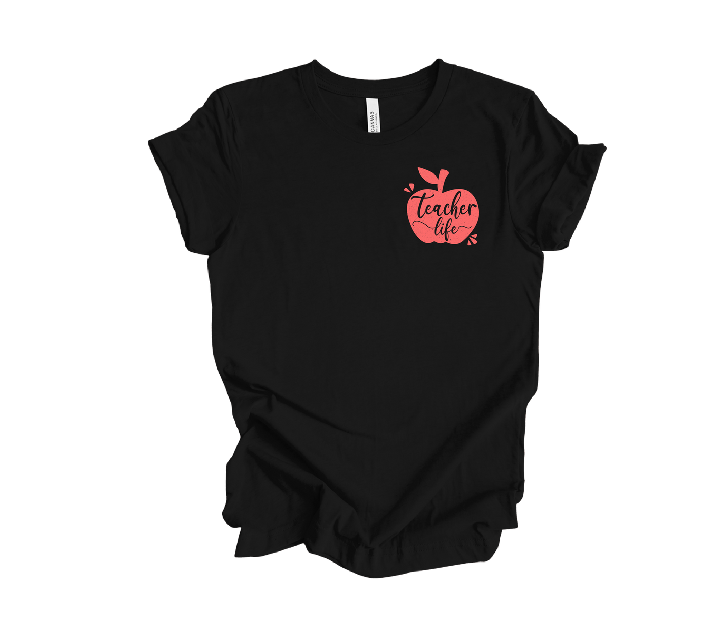 Teacher Life Pocket Tee