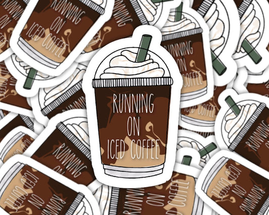 Iced Coffee Sticker