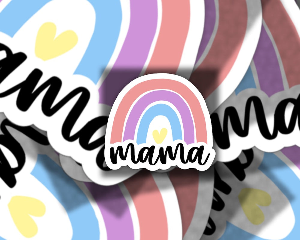 Rainbow Mama Sticker